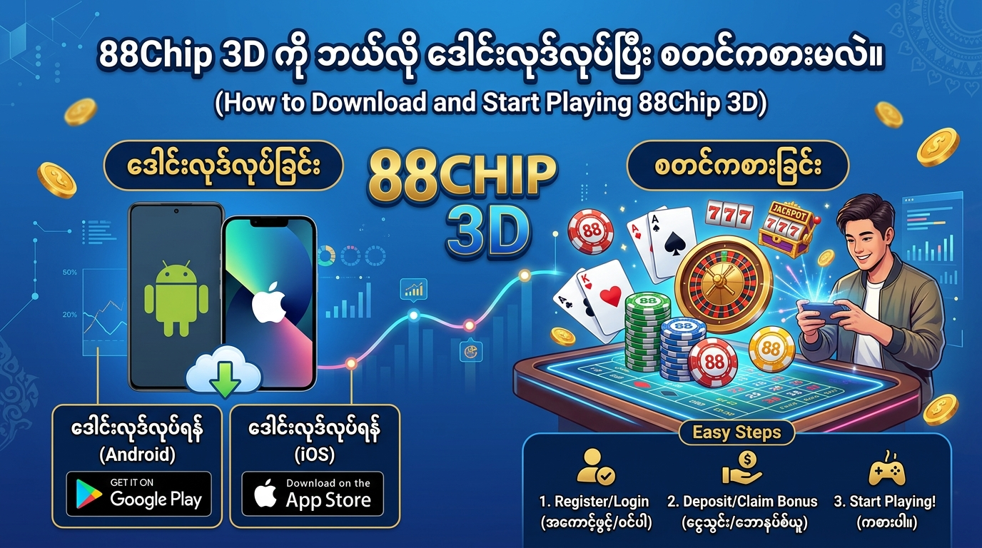 88Chip 3D Slot ဂိမ်းများ၏ ထူးခြားချက်များ