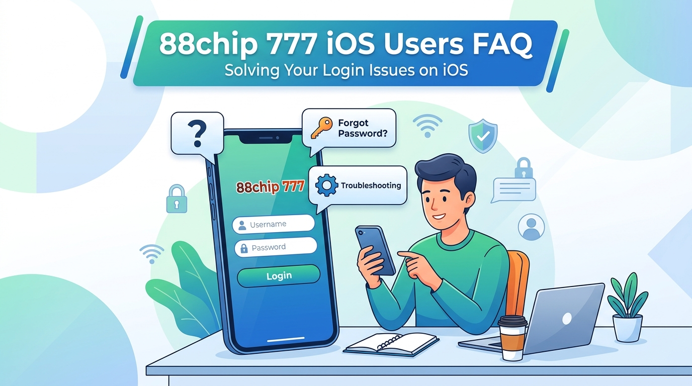 88chip 777 login iOS အသုံးပြုသူများအတွက် အမေးများသောမေးခွန်းများ (FAQ)