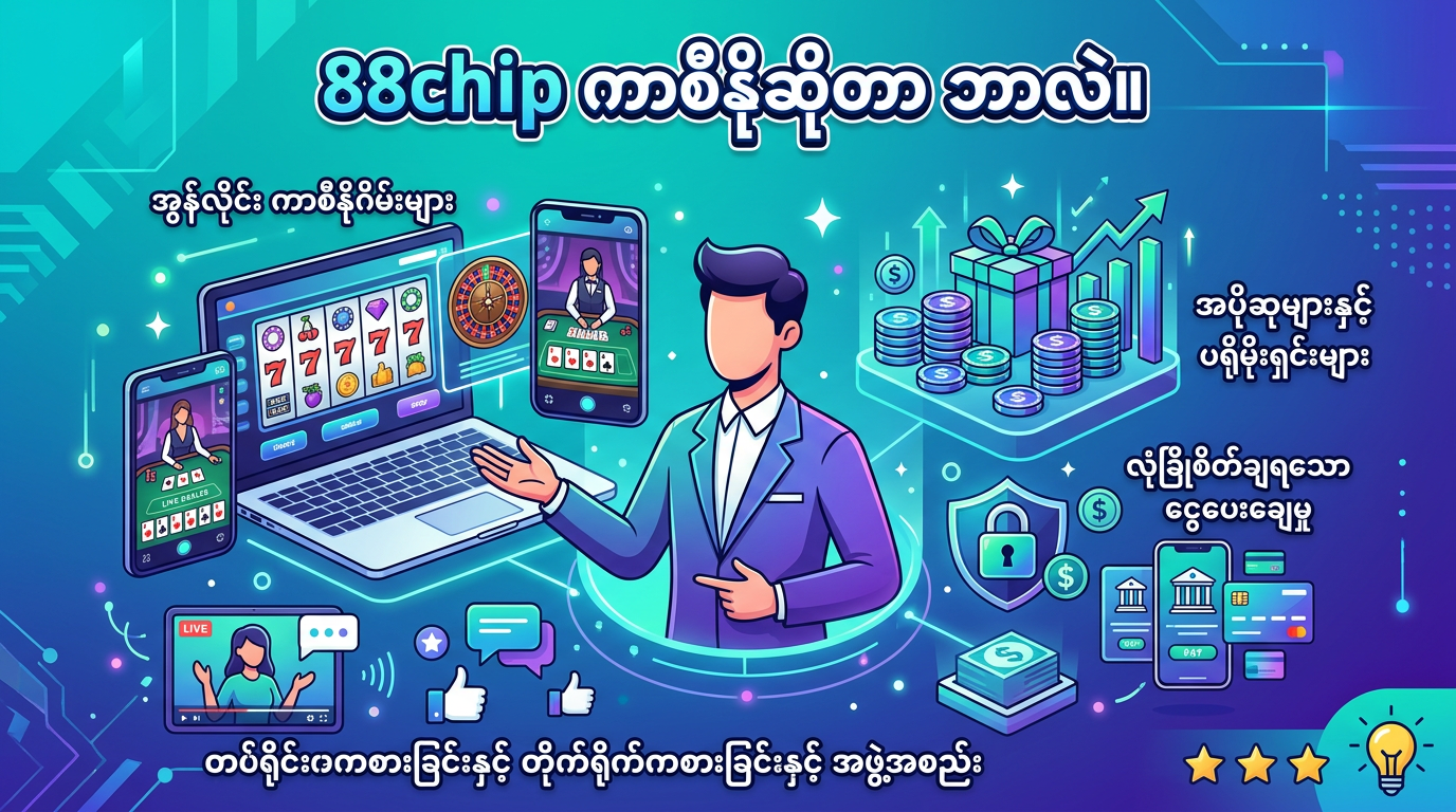88chip casino ဘောနပ်စ်နှင့် ပရိုမိုးရှင်းများ
