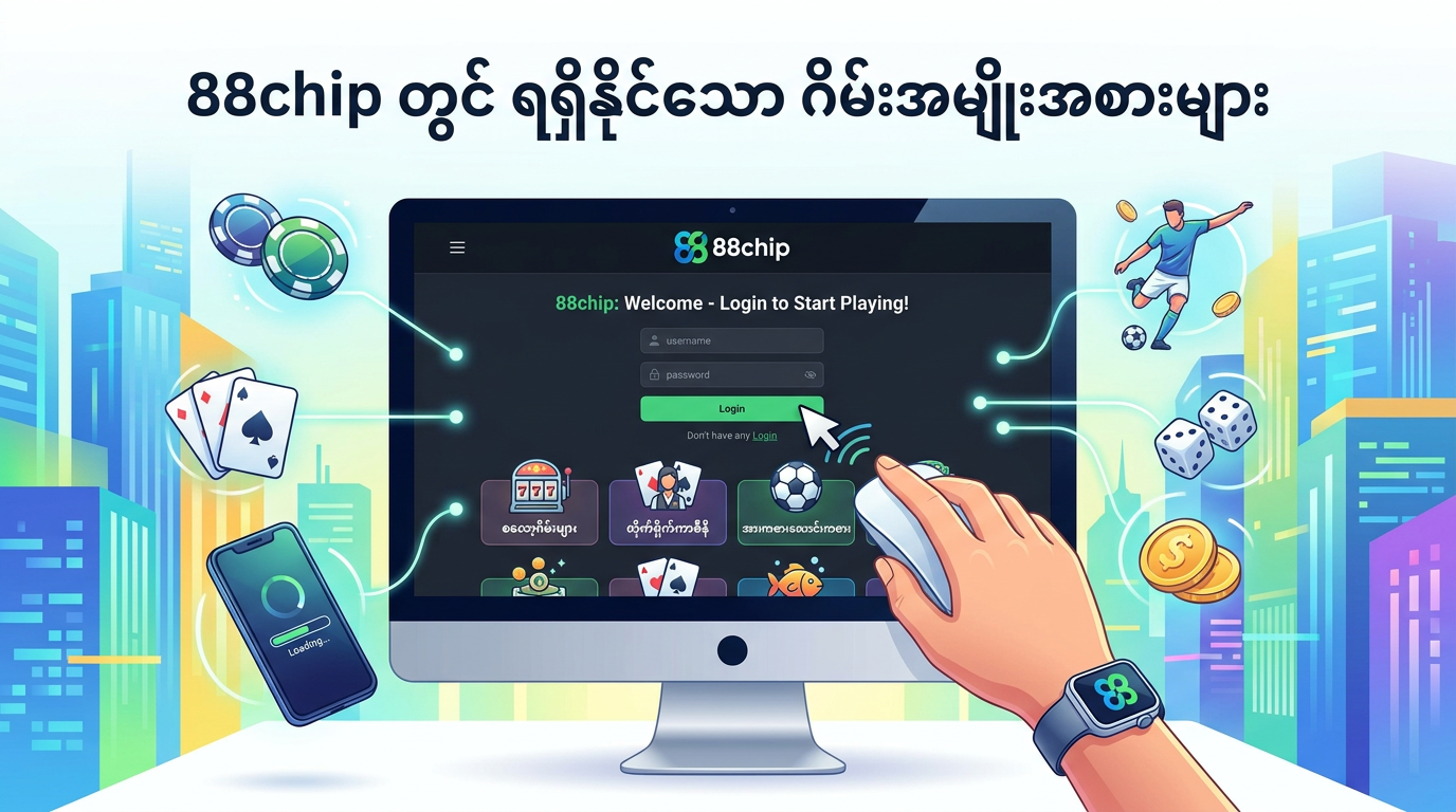 88chip login ၏ အဓိပ္ပာယ်
